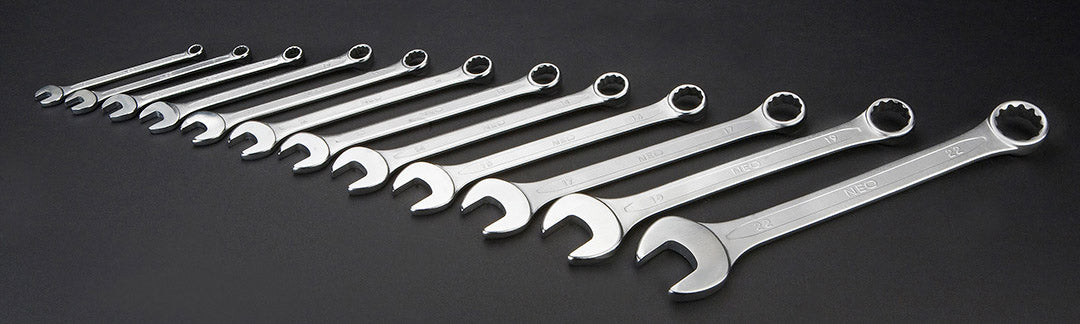 Kľúče očkoploché 6-22 mm, 12 ks od NEO TOOLS nájdeš na naravis.sk
