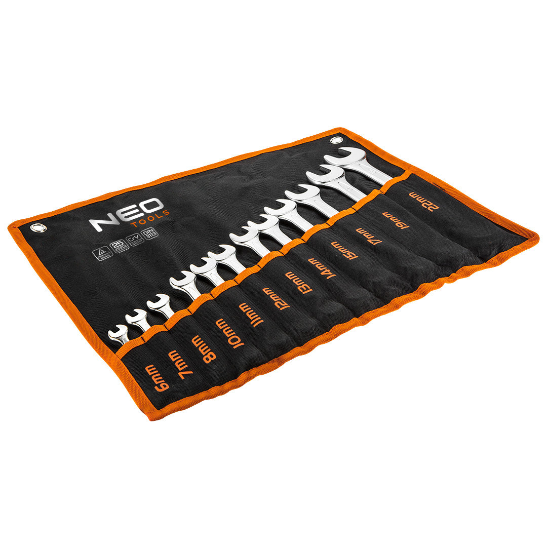 Kľúče očkoploché 6-22 mm, 12 ks od NEO TOOLS nájdeš na naravis.sk