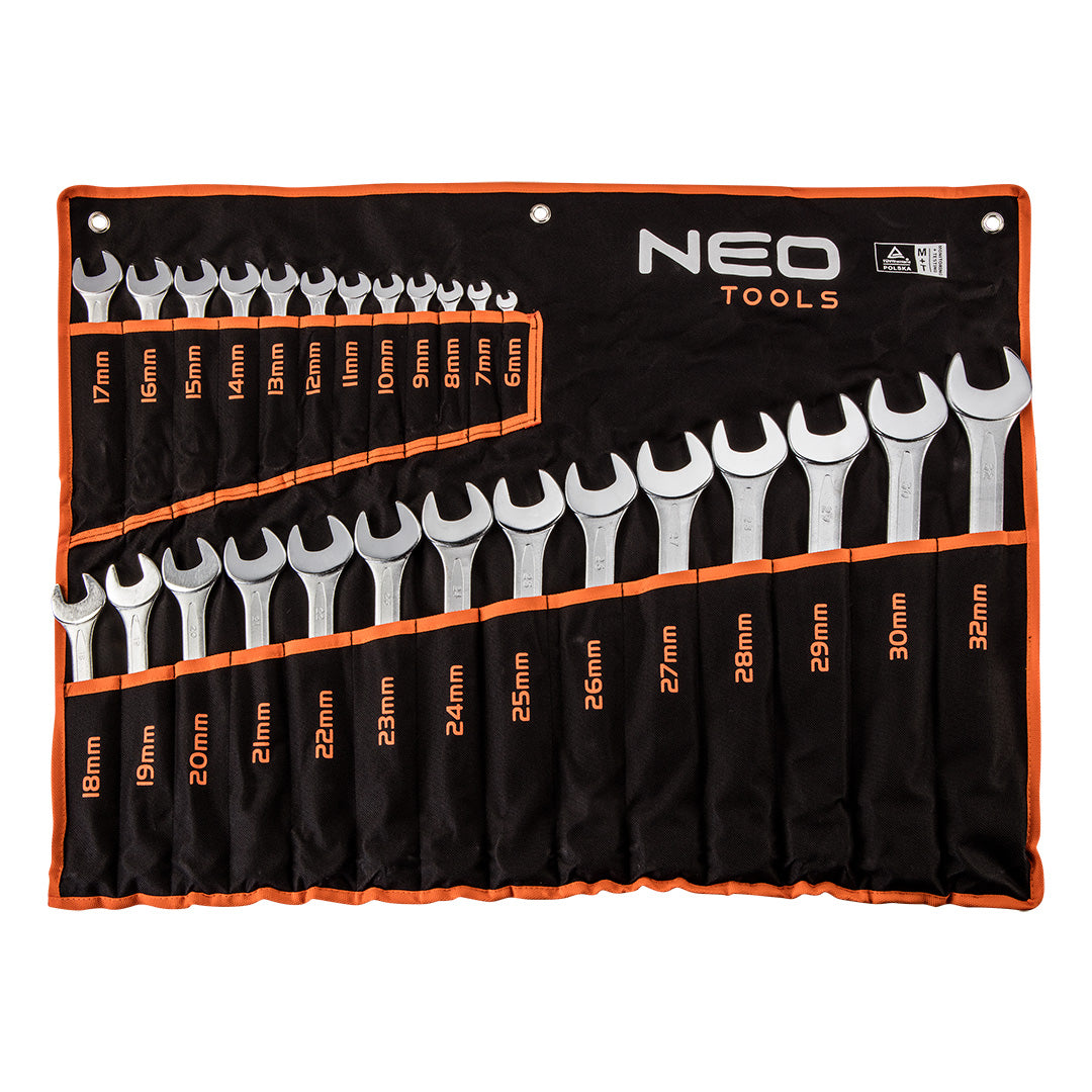 Sada očkoplochých klúčov 6-32 mm, 26 ks sada od NEO TOOLS nájdeš na naravis.sk