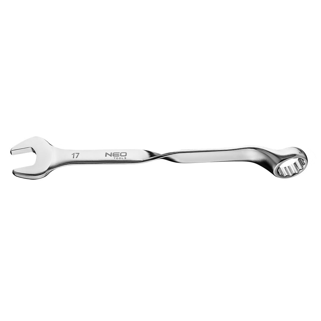 Kľúč očko plochý vyhnutý 90 °, 17 mm od NEO TOOLS nájdeš na naravis.sk