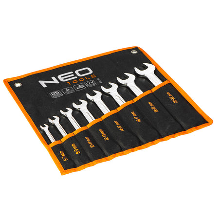 Kľúčematicové otvorené 6-22 mm, 8 ks od NEO TOOLS nájdeš na naravis.sk