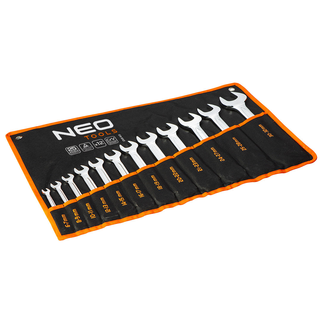 Ploché kľúče obojstranné 6-32 mm, súprava 12 ks od NEO TOOLS nájdeš na naravis.sk