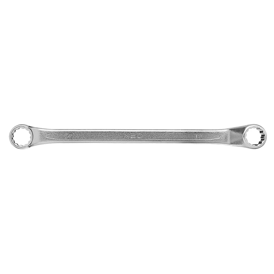 Kľúč očkový vyhnutý 16 x 17 mm od NEO TOOLS nájdeš na naravis.sk