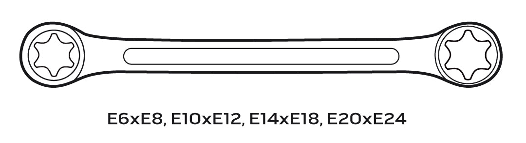 kluče očkove Torx sada T6-T24, 4 ks. od NEO TOOLS nájdeš na naravis.sk
