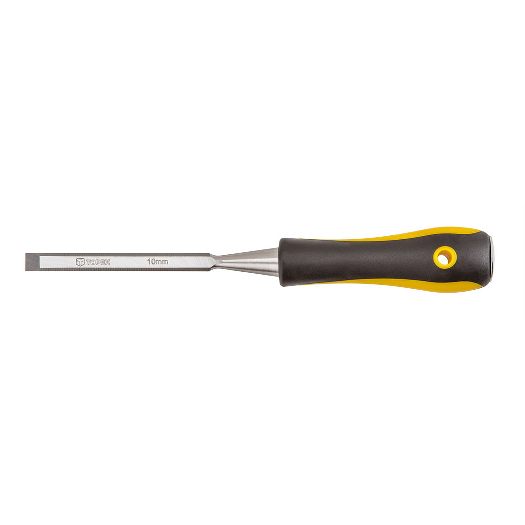 Dláto, 10 mm, CrV, bi-materiálne rukoväť od TOPEX nájdeš na naravis.sk
