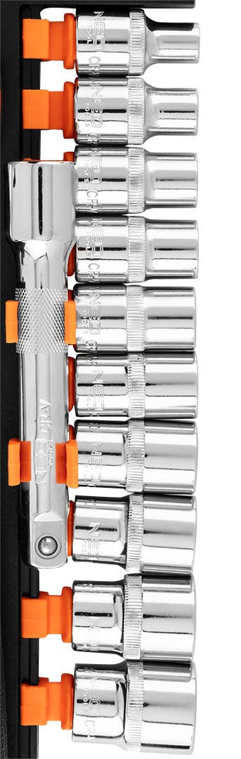 Sada nástrčných kľúčov 1/2", 12 kusov, CrV od NEO TOOLS nájdeš na naravis.sk