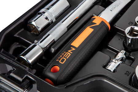 Sada nástrčných kľúčov 1/2", 1/4", 82 kusov, CrV, ECO od NEO TOOLS nájdeš na naravis.sk