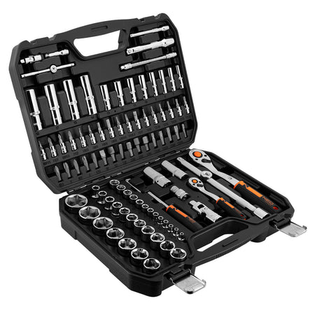 Sada nástrčných kľúčov 1/2", 1/4", 94 kusov, CrV od NEO TOOLS nájdeš na naravis.sk
