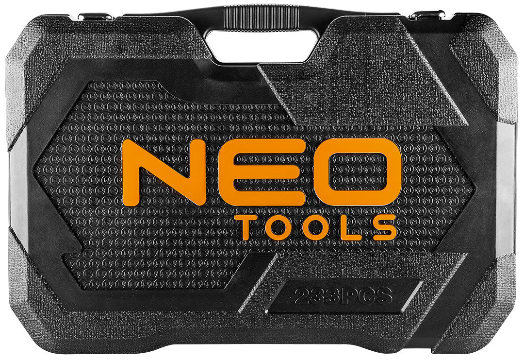 Sada nástrčných kľúčov 1/2", 3/8", 1/4", 233 kusov, CrV od NEO TOOLS nájdeš na naravis.sk