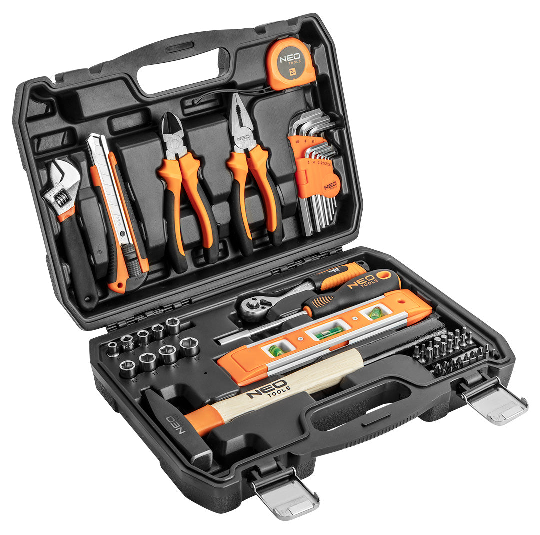 Sada náradia, 60 položiek, satén od NEO TOOLS nájdeš na naravis.sk