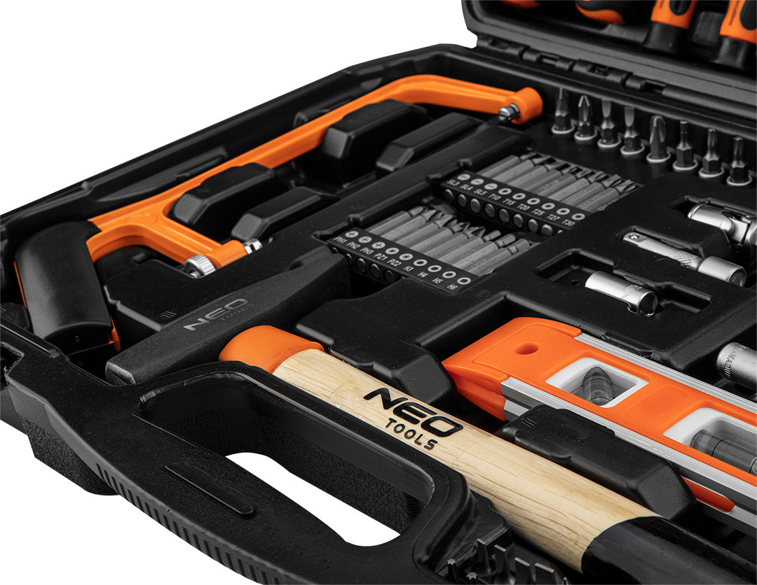 Sada náradia, 88 položiek, satén od NEO TOOLS nájdeš na naravis.sk