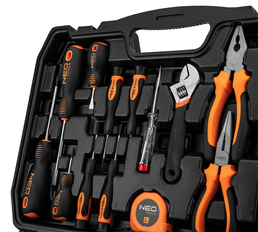 Sada náradia, 88 položiek, satén od NEO TOOLS nájdeš na naravis.sk
