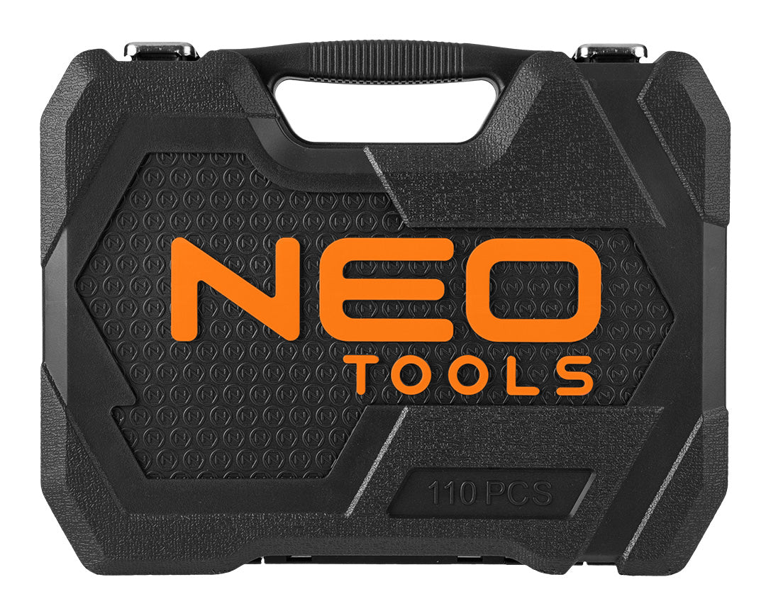 Sada nástrčných kľúčov 1/2", 1/4", 110 kusov, satén od NEO TOOLS nájdeš na naravis.sk