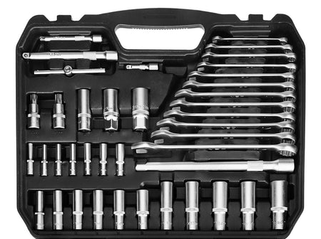 Sada nástrčných kľúčov 1/2", 3/8", 1/4", 220 ks. , saténová od NEO TOOLS nájdeš na naravis.sk