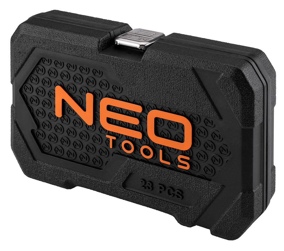Sada nástrčných kľúčov 1/4", 23 kusov, satén od NEO TOOLS nájdeš na naravis.sk