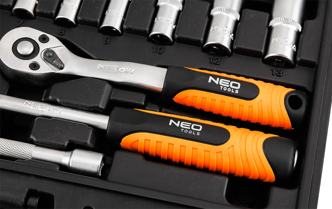 Sada nástrčných kľúčov 1/4", 23 kusov, satén od NEO TOOLS nájdeš na naravis.sk