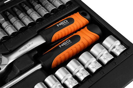 Sada nástrčných kľúčov 1/4", 38 kusov, satén od NEO TOOLS nájdeš na naravis.sk