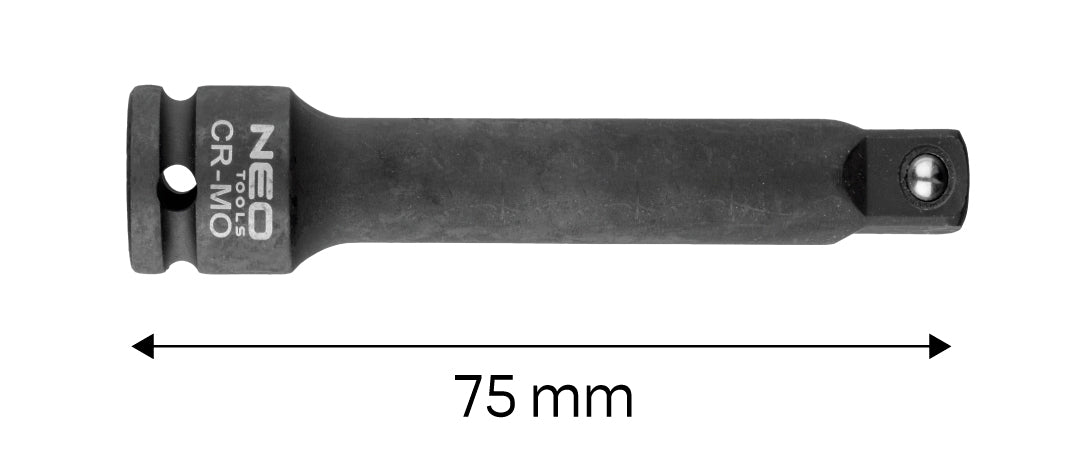 Rázový nadstavec 1/2" 75 mm od NEO TOOLS nájdeš na naravis.sk