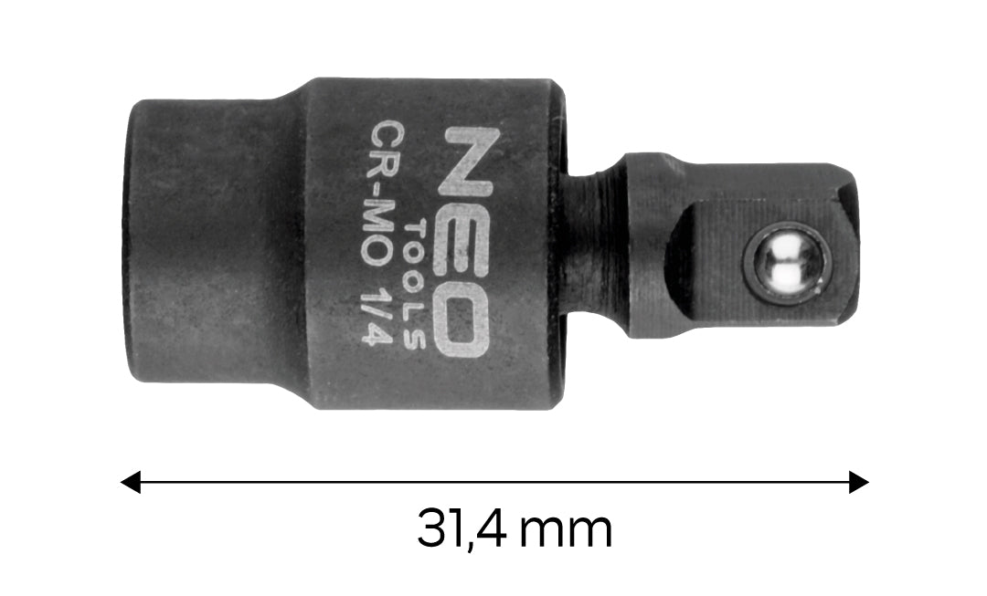 Rázový kĺb 1/4" od NEO TOOLS nájdeš na naravis.sk