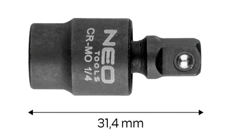 Rázový kĺb 1/4" od NEO TOOLS nájdeš na naravis.sk