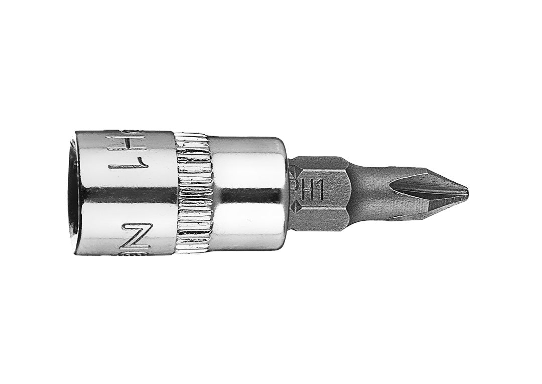 PH1 skrutkovací bit na 1/4" zásuvke, krátky, 37 mm od NEO TOOLS nájdeš na naravis.sk