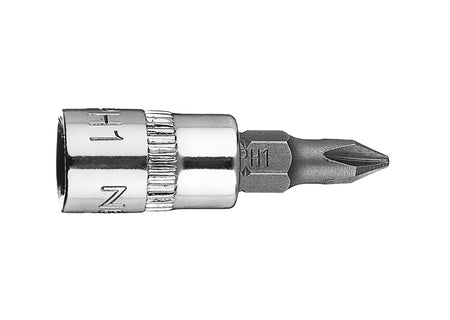PH1 skrutkovací bit na 1/4" zásuvke, krátky, 37 mm od NEO TOOLS nájdeš na naravis.sk