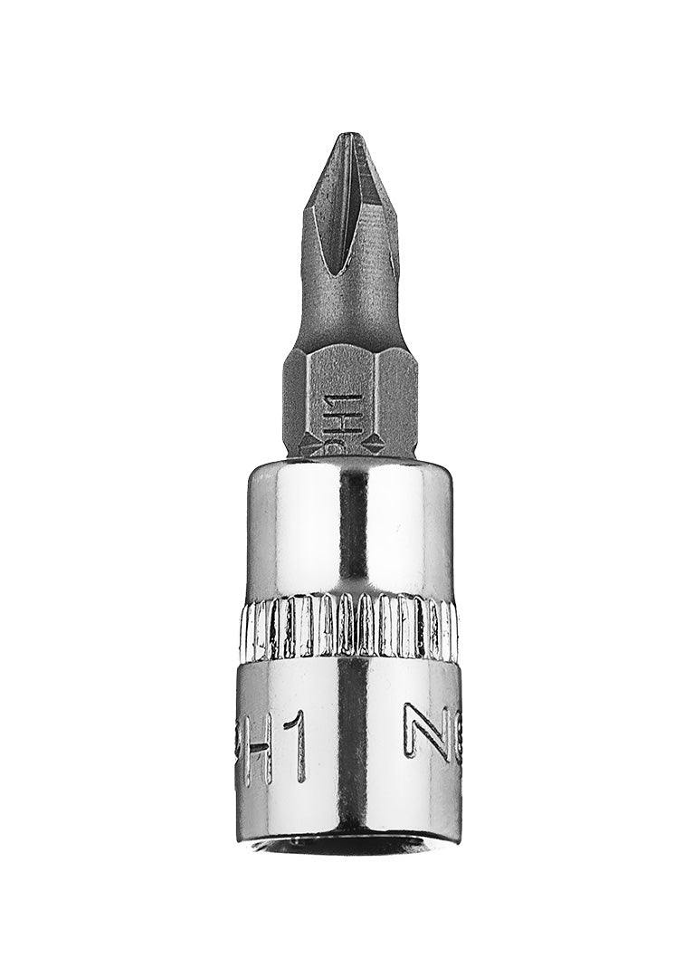 PH1 skrutkovací bit na 1/4" zásuvke, krátky, 37 mm od NEO TOOLS nájdeš na naravis.sk