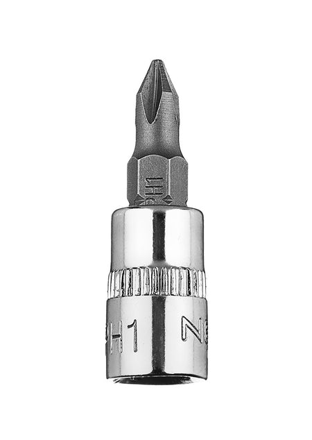 PH1 skrutkovací bit na 1/4" zásuvke, krátky, 37 mm od NEO TOOLS nájdeš na naravis.sk