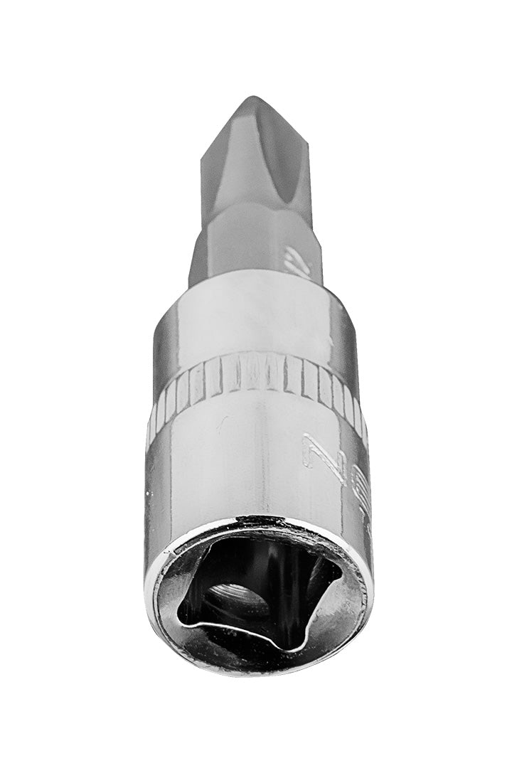 Skrutkovací bit PH2 na 1/4" zásuvke, krátky, 37 mm od NEO TOOLS nájdeš na naravis.sk
