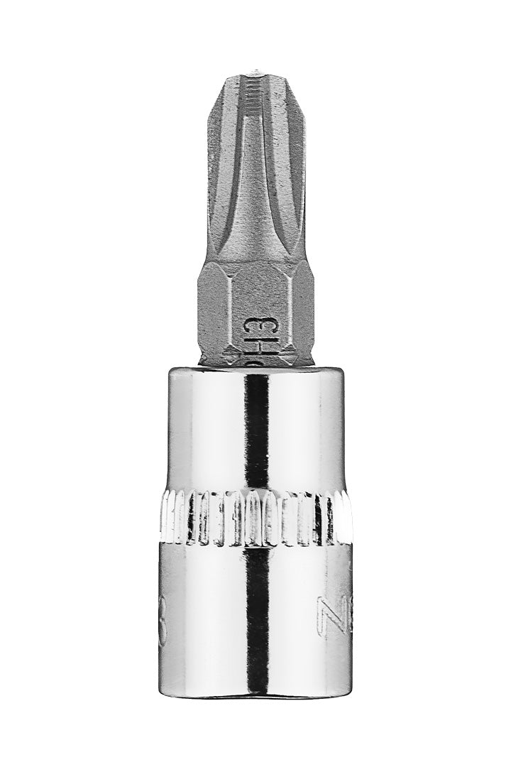 Skrutkovací bit PH3 na 1/4" zásuvke, krátky, 37 mm od NEO TOOLS nájdeš na naravis.sk