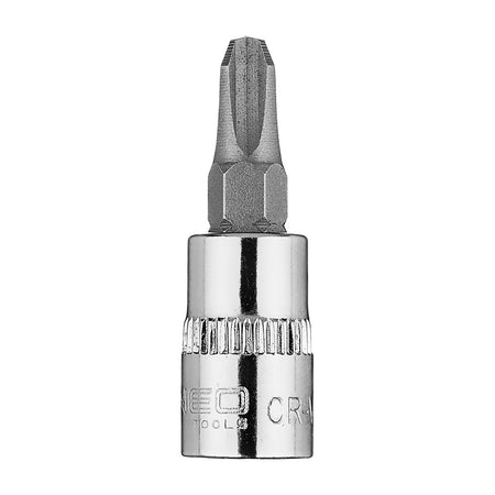 Skrutkovací bit PH3 na 1/4" zásuvke, krátky, 37 mm od NEO TOOLS nájdeš na naravis.sk
