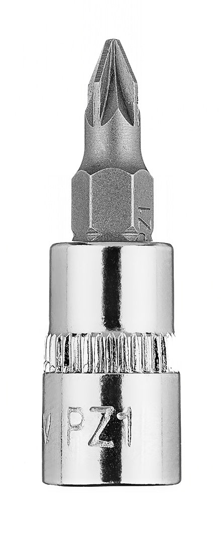 Skrutkovací bit PZ1 na 1/4" zásuvke, krátky, 37 mm od NEO TOOLS nájdeš na naravis.sk