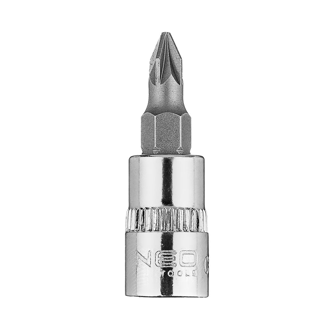 Skrutkovací bit PZ1 na 1/4" zásuvke, krátky, 37 mm od NEO TOOLS nájdeš na naravis.sk
