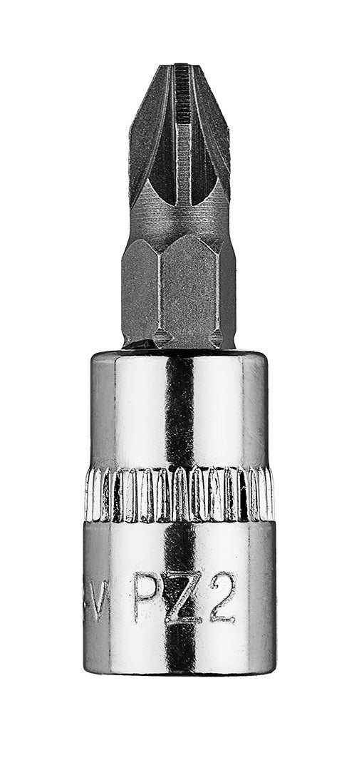 Skrutkovací bit PZ2 na 1/4" zásuvke, krátky, 37 mm od NEO TOOLS nájdeš na naravis.sk