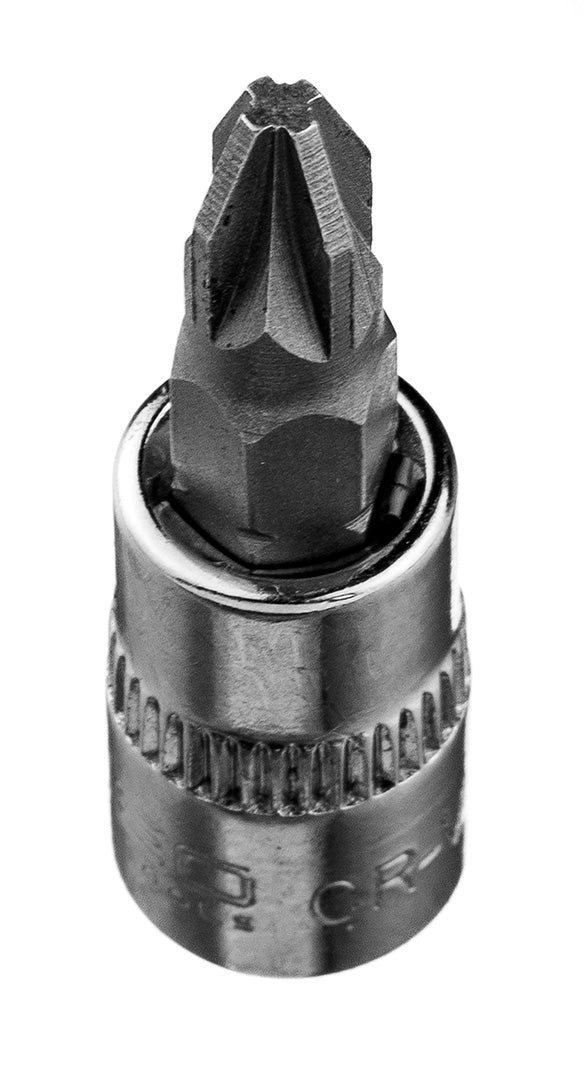 Skrutkovací bit PZ2 na 1/4" zásuvke, krátky, 37 mm od NEO TOOLS nájdeš na naravis.sk