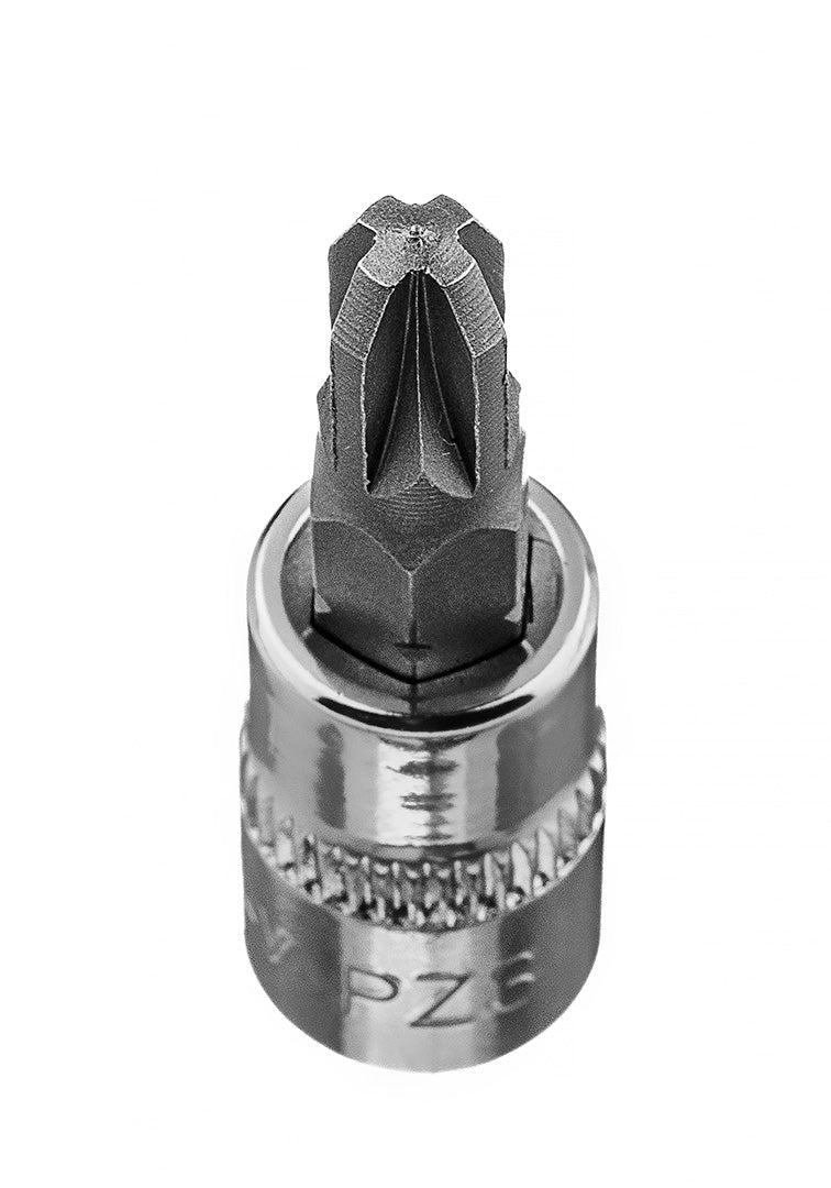 Skrutkovací bit PZ3 na 1/4" zásuvke, krátky, 37 mm od NEO TOOLS nájdeš na naravis.sk
