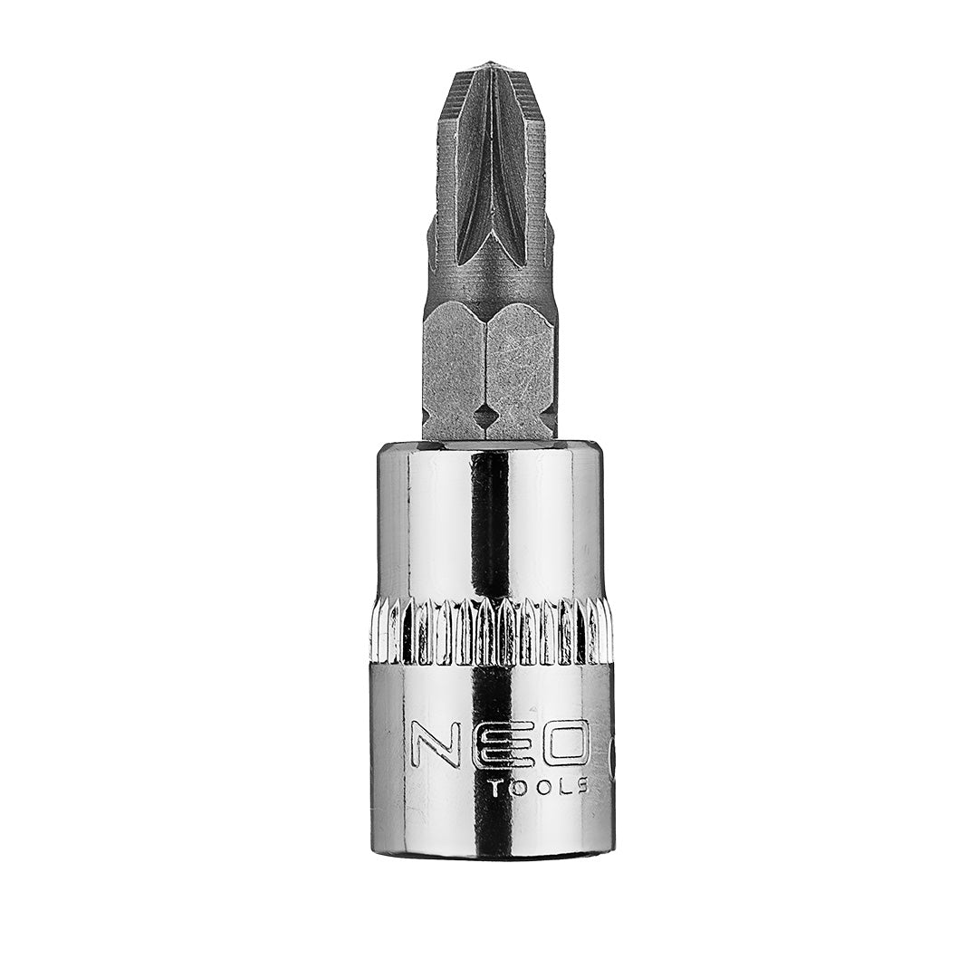 Skrutkovací bit PZ3 na 1/4" zásuvke, krátky, 37 mm od NEO TOOLS nájdeš na naravis.sk