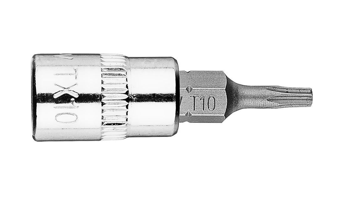 Skrutkovací bit TORX TX10 na 1/4" zásuvke, krátky, 37 mm od NEO TOOLS nájdeš na naravis.sk