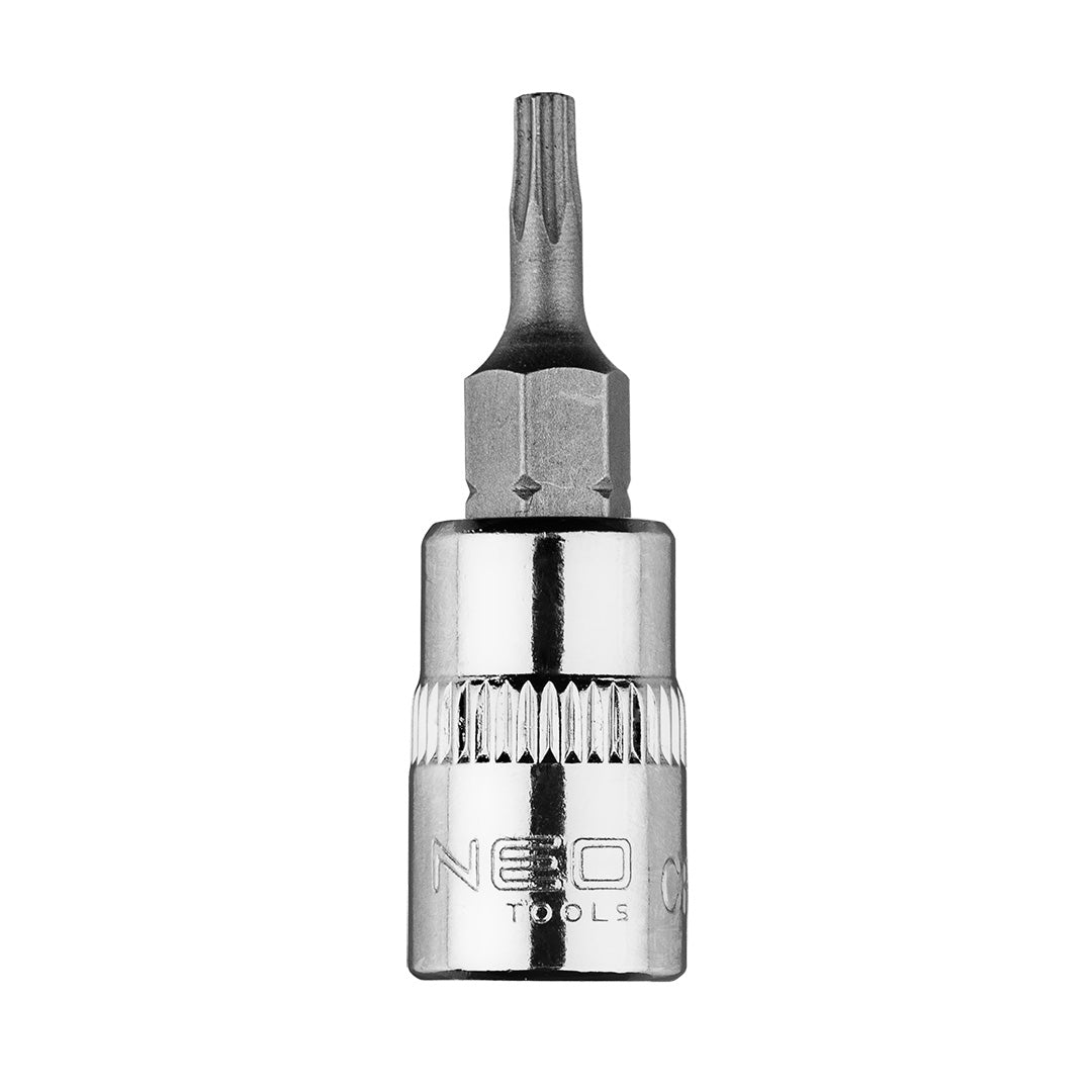 Skrutkovací bit TORX TX10 na 1/4" zásuvke, krátky, 37 mm od NEO TOOLS nájdeš na naravis.sk