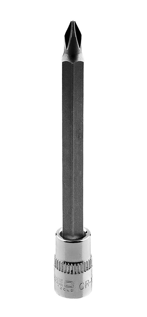 PH1 skrutkovací bit na 1/4" zásuvke, dlhý, 87 mm od NEO TOOLS nájdeš na naravis.sk