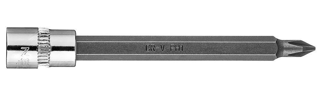 PH1 skrutkovací bit na 1/4" zásuvke, dlhý, 87 mm od NEO TOOLS nájdeš na naravis.sk