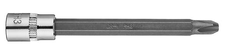 Skrutkovací bit PH3 na 1/4" zásuvke, dlhý, 87 mm od NEO TOOLS nájdeš na naravis.sk