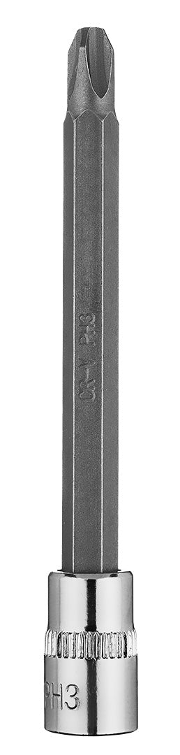 Skrutkovací bit PH3 na 1/4" zásuvke, dlhý, 87 mm od NEO TOOLS nájdeš na naravis.sk