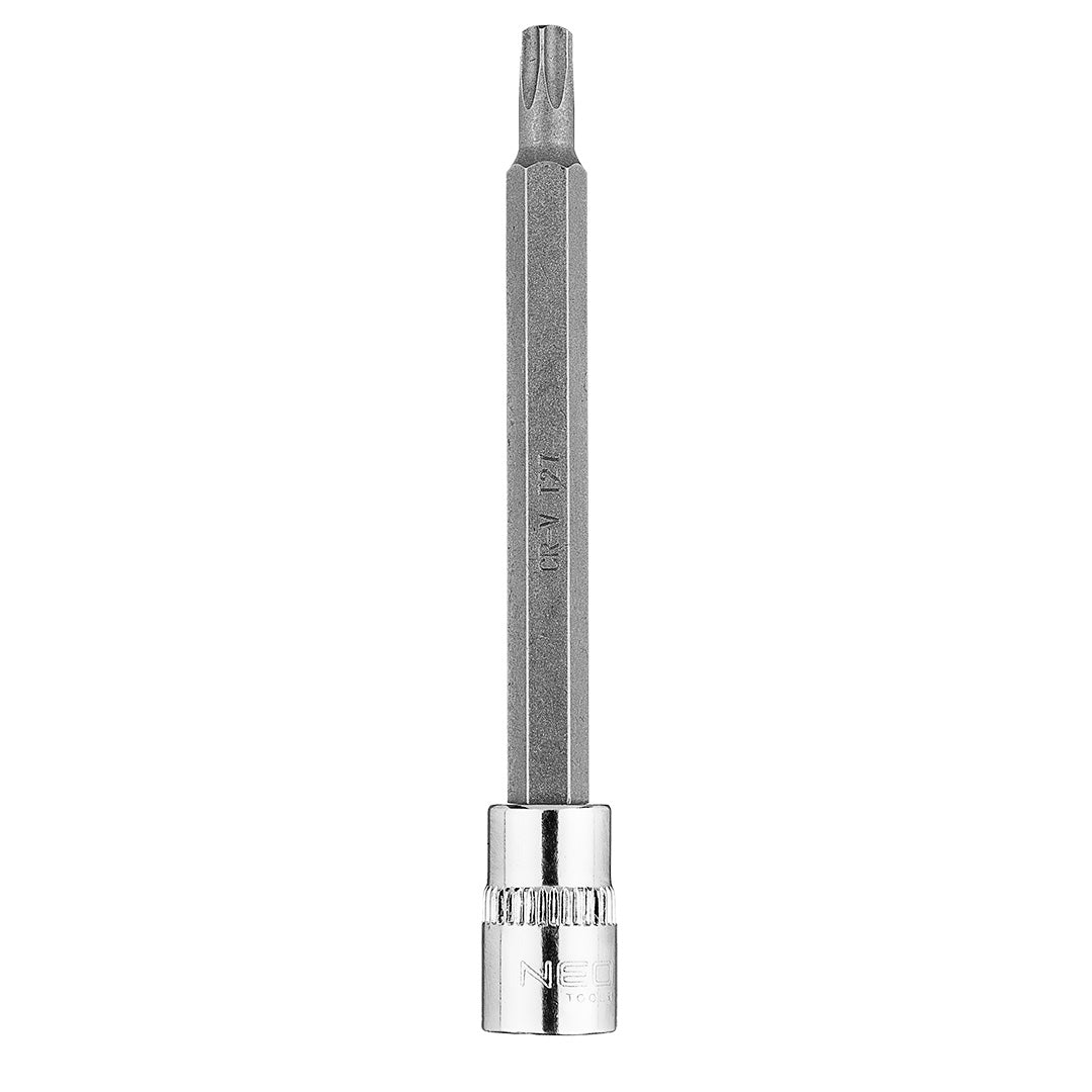 Bit TORX TX27 na nástrčnom 1/4", dlhý, 87 mm od NEO TOOLS nájdeš na naravis.sk