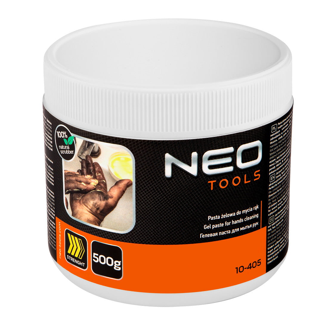Gél, žltá, pasta na ručné pranie, na odstránenie ťažkých a veľmi ťažkých nečistôt - nádoba 500 g od NEO TOOLS nájdeš na naravis.sk