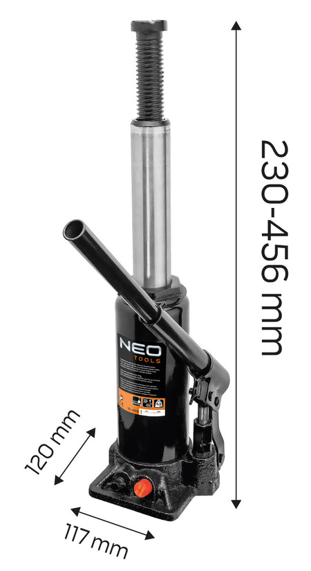 Stĺpikový zdvihák 8T od NEO TOOLS nájdeš na naravis.sk