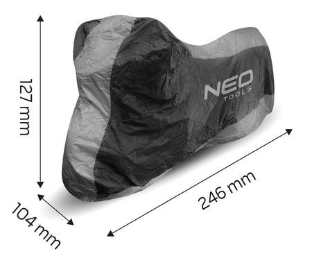 Poťah na motorku/skúter, 246 x 104 x 127 cm,(150 °C) od NEO TOOLS nájdeš na naravis.sk