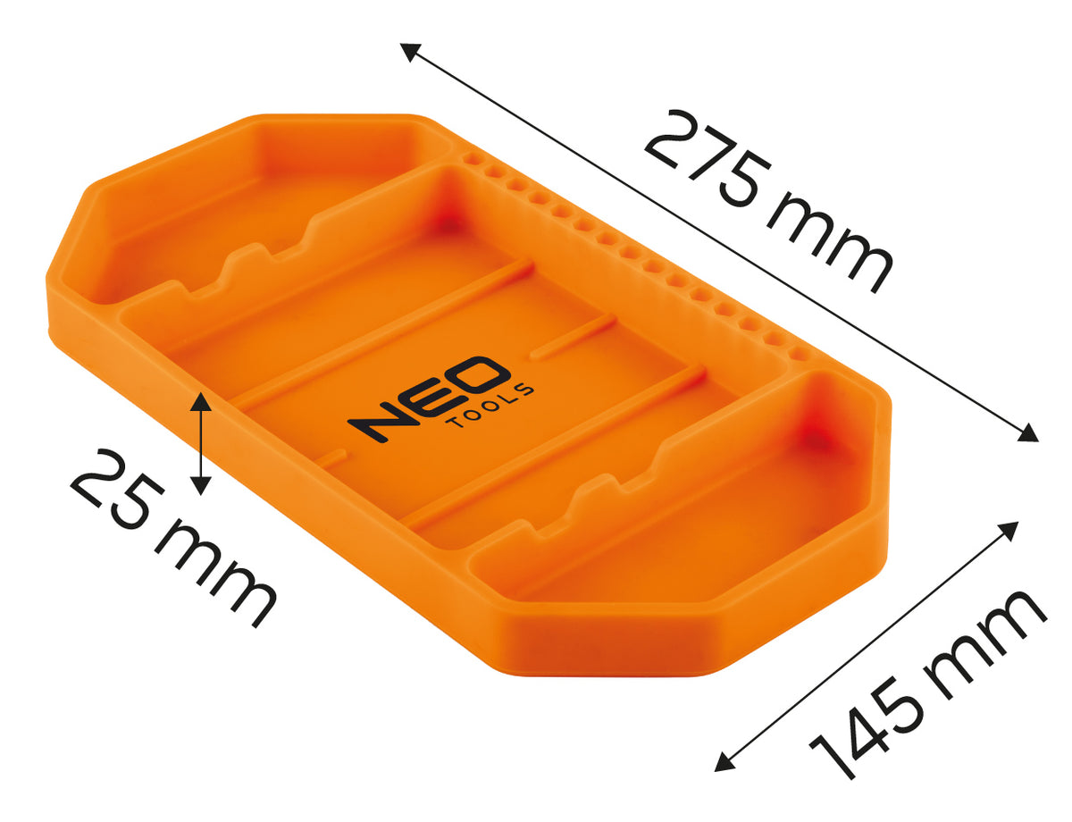 Zásobník na náradie, silikónový, 27.5 x 14.5 x 2.5 cm od NEO TOOLS nájdeš na naravis.sk
