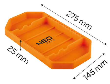 Zásobník na náradie, silikónový, 27.5 x 14.5 x 2.5 cm od NEO TOOLS nájdeš na naravis.sk