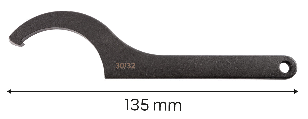 Hákový kľúč, veľkosť 30-32 mm od NEO TOOLS nájdeš na naravis.sk